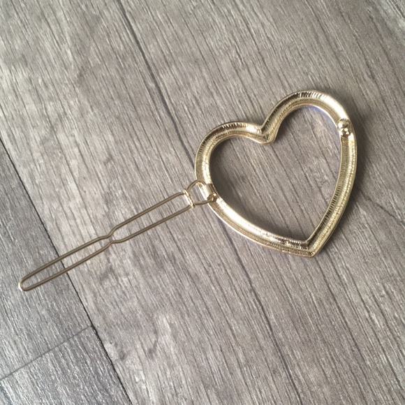 NEW Royal Blue Heart Hair Clip - Picture 8 of 10